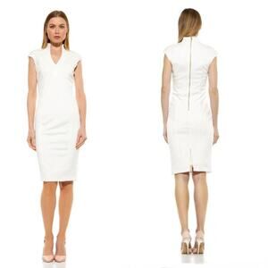 Alexia Admor Katrina Midi Dress Size L